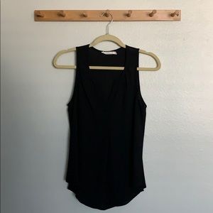 Black Lush Tanktop Sz Sm